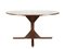 Italian Round Wooden Dining Table by Gianfranco Frattini for Bernini, 1960s, Image 4