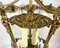 Ceiling Lantern in Gilt Bronze with Glass Panels, 1930s, Image 8