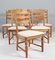 Dining Chairs by Henning Kjærnulf, 1970s 1