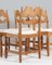 Danish Razoblade Dining Chairs in Oak by Henning Kjærnulf, 1970s 7