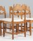 Danish Razoblade Dining Chairs in Oak by Henning Kjærnulf, 1970s, Image 7