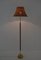 Swedish Floor Lamp in Brass and Teak by Stilarmatur Boréns, 1960s, Image 5