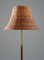 Swedish Floor Lamp in Brass and Teak by Stilarmatur Boréns, 1960s, Image 3