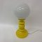 Space Age Yellow Table Lamp, 1970s 2