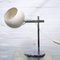 Mid-Century White Desk Lamp with Spherical Shade, 1960s 6