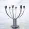Eight-Arm Candlestick in Steel by M. Hagberg for Ikea, 1990s 2