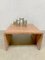 Vintage Italian Coffee Table in Marble and Travertine, 1950s, Image 4