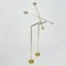 Minimal Counter Balance Floor Lamps in Brass, 1970s, Set of 2, Image 8