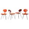 DKR Chairs by Charles & Ray Eames for Herman Miller, 1965, Set of 4 1
