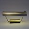 Lampe de Bureau Mod Ds115 Rectangulaire en Laiton par Philips As, Norway, 1950s 7