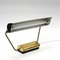 Rectangular Brass Desk Lamp Mod Ds115 by Philips As, Norway, 1950s 5