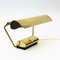 Rectangular Brass Desk Lamp Mod Ds115 by Philips As, Norway, 1950s 9