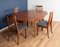 Fresco Dining Table and Chairs in Teak by Victor Wilkins for G-Plan, 1960s, Set of 5 1