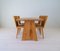 Mid-Century Swedish Sculptural Dining Chairs in Pine by Göran Malmvall, 1950s, Set of 4 14