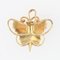 French Pearl Butterfly Charm Pendant in 18 Karat Yellow Gold, 1960s 2