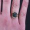 French Tourmaline Indigolite Ring in 18 Karat Rose Gold, 1960s 6