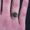 French Tourmaline Indigolite Ring in 18 Karat Rose Gold, 1960s, Image 6