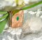 Spilla con smeraldo francese in oro rosa 18 carati, Immagine 9