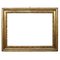 Large Antique Gilded Frame with Acanthus and Rope Motif, 1800s 1