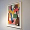 Armilde Dupont, Abstrakte Komposition, Öl auf Leinwand, 1970er, Gerahmt 3