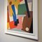Armilde Dupont, Abstrakte Komposition, Öl auf Leinwand, 1970er, Gerahmt 6