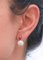 14 Karat Rose Gold Earrings with Pearls and Rubies 5