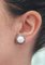 Ohrringe aus 14 Karat Roségold & Silber mit Perlen und Diamanten, 1950er 5