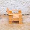 Wooden Children's Armchair by Gerrit Rietveld, 2005 4