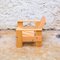 Wooden Children's Armchair by Gerrit Rietveld, 2005 9