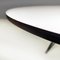 Mid-Century Scandinavian Coffee Table in White Laminate and Black Metal, 1960s 7