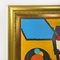 Lucio Del Pezzo, Anamnesi, 1960s, Acrylic on Canvas, Framed 8