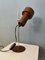 Vintage Space Age Brown Adjustable Desk Lamp, 1970s 9