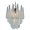 Lámparas de araña italianas de cristal de Murano, 1990. Juego de 2, Imagen 4