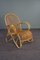 Dutch Belse 8 Armchair in Rattan with Round Back, 1950 1