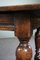 Mesa de comedor inglesa antigua de roble, Imagen 8