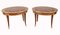 French Empire Kingwood Inlay Side Tables, Set of 2 1