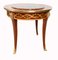 French Empire Kingwood Inlay Side Tables, Set of 2 6