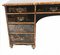 Chinoiserie Faux Bamboo and Chinese Lacquer Desk 12