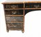 Chinoiserie Faux Bamboo and Chinese Lacquer Desk, Image 12