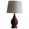 Scandinavian Modern Sculptural Wooden Table Lamp, 1970s, Image 1