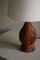Lampada da tavolo moderna scultorea in legno, Scandinavia, anni '70, Immagine 10