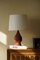 Scandinavian Modern Sculptural Wooden Table Lamp, 1970s 2