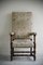 Vintage Upholstered Carver Chair, Image 2