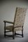 Vintage Upholstered Carver Chair 4