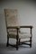Vintage Upholstered Carver Chair, Image 1