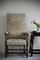 Vintage Upholstered Carver Chair 3