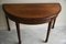 Antique Demi Lune Occasional Table in Mahogany 10