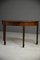 Antique Demi Lune Occasional Table in Mahogany 3