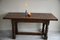 Antique Refectory Table in Oak, Image 8