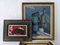 The Spectacle Animals, 1950s, Oil on Board, Framed 8